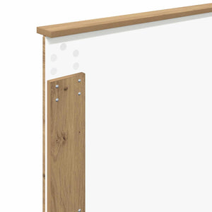 Σκελετός Κρεβατιού Artisan Oak 90 x 190 cm Επεξεργασμένο Ξύλο