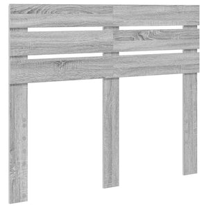 Σκελετός Κρεβατιού Γκρίζο Σονομα 135 x 190 cm Μηχανήματος Ξύλο
