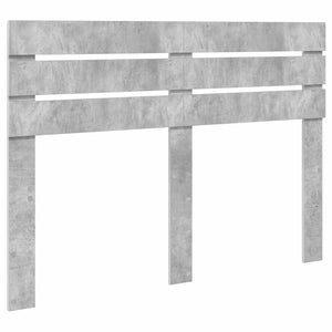 Κρεβάτι Αποθήκης Σκυρόδεμα Γκρι 160 x 200 cm Επεξεργασμένο Ξύλο