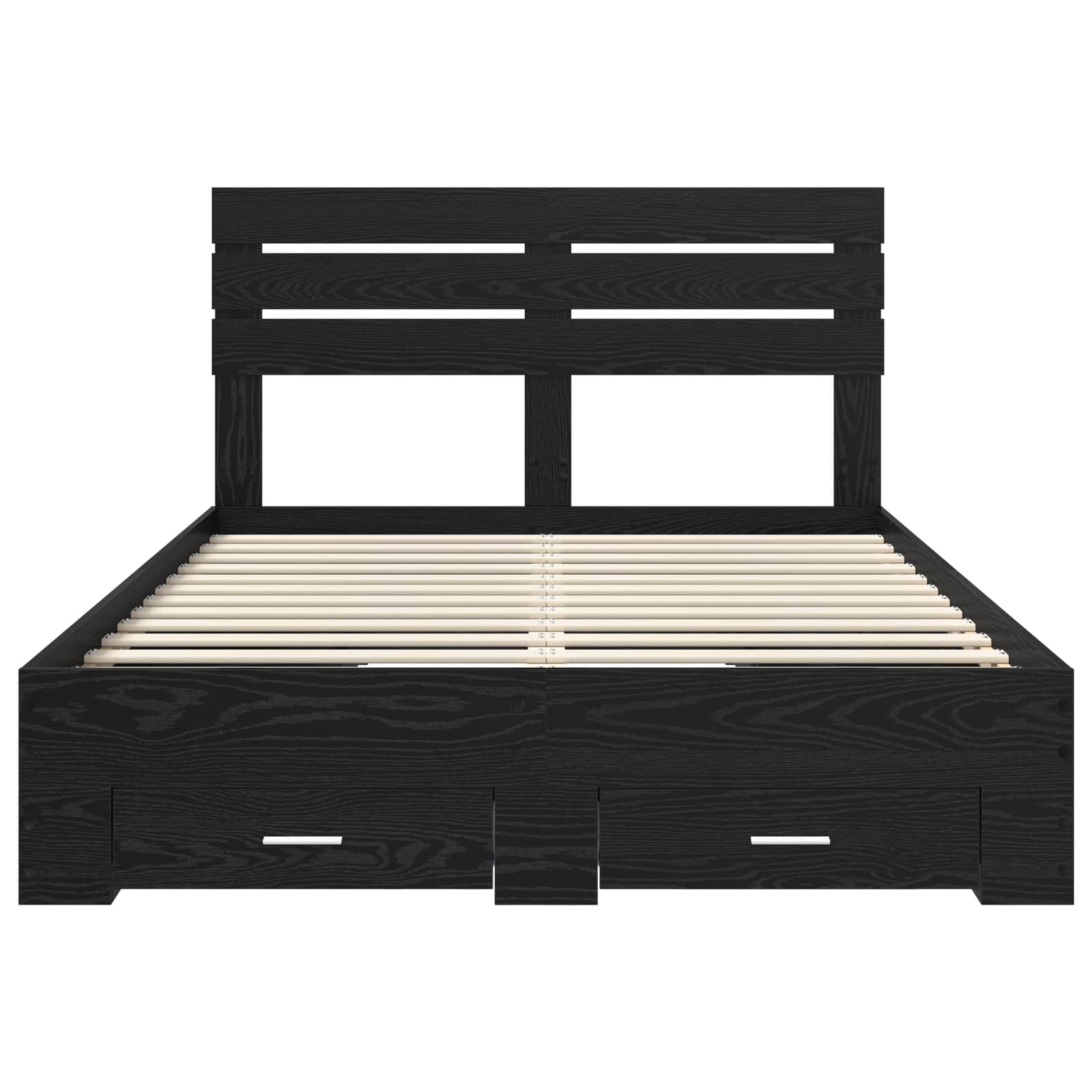 Σκελετός Κρεβατιού με συρτάρι με κεφαλάρι Επεξεργασμένο ξύλο