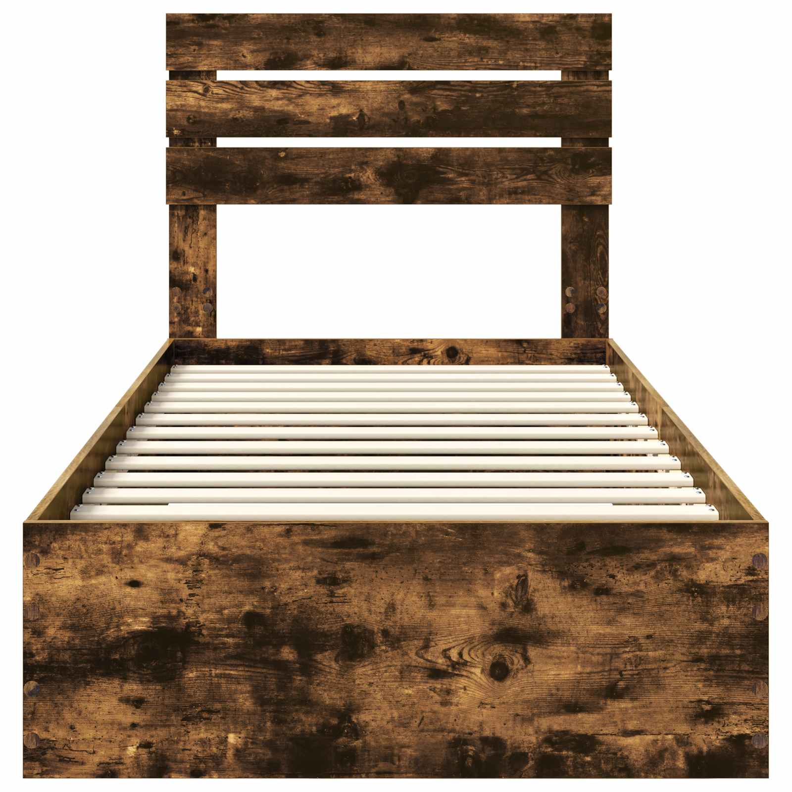 Σκελετός Κρεβατιού με συρτάρι με κεφαλάρι Επεξεργασμένο ξύλο - Pakobazaar