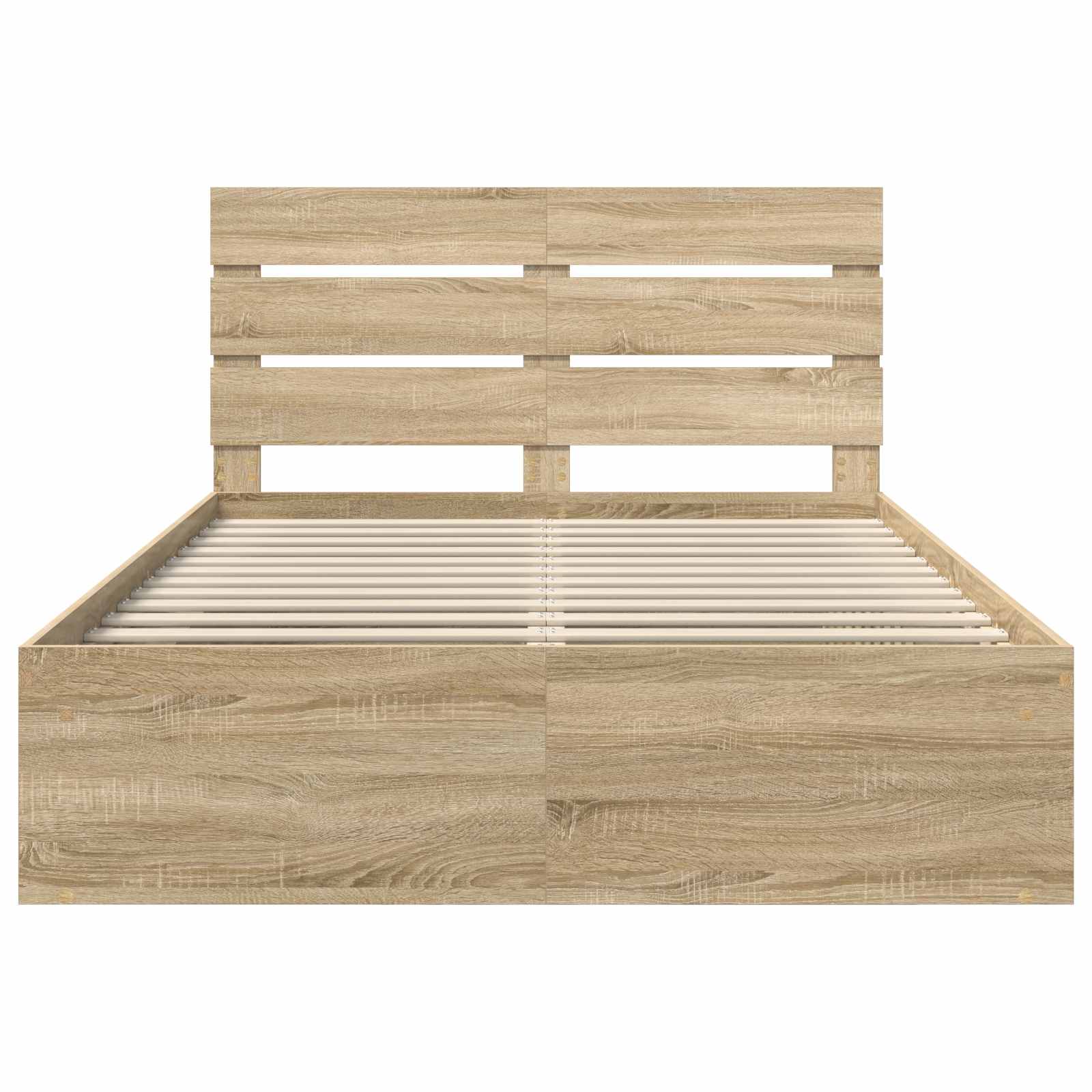 Σκελετός Κρεβατιού Σονόμα 160 x 200 cm Στερεά ξυλεία πεύκου - Pakobazaar