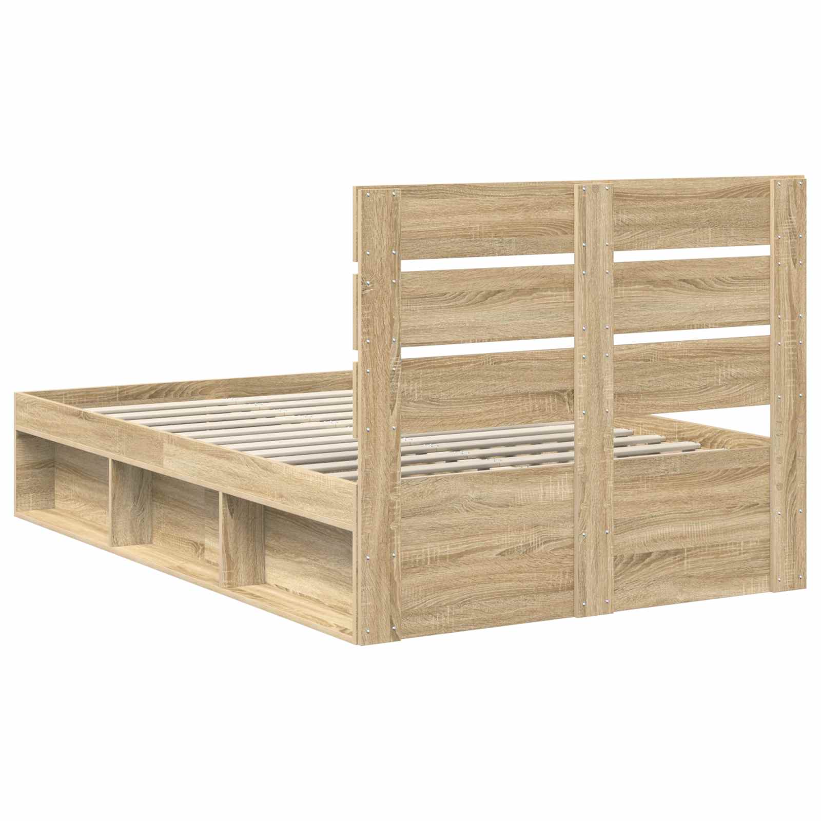 Σκελετός Κρεβατιού Σονόμα 120 x 190 cm Στερεά ξυλεία πεύκου