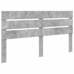 Σκελετός Κρεβατιού Σκυρόδεμα Γκρι 180 x 200 cm Μηχανήματος Ξύλο