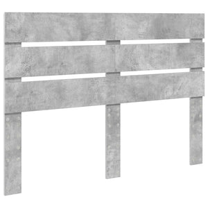 Σκελετός Κρεβατιού Σκυρόδεμα Γκρι 140 x 190 cm Μηχανήματος Ξύλο