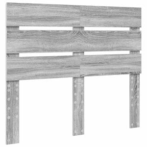 Σκελετός Κρεβατιού Γκρίζο Σονομα 120 x 190 cm Μηχανήματος Ξύλο