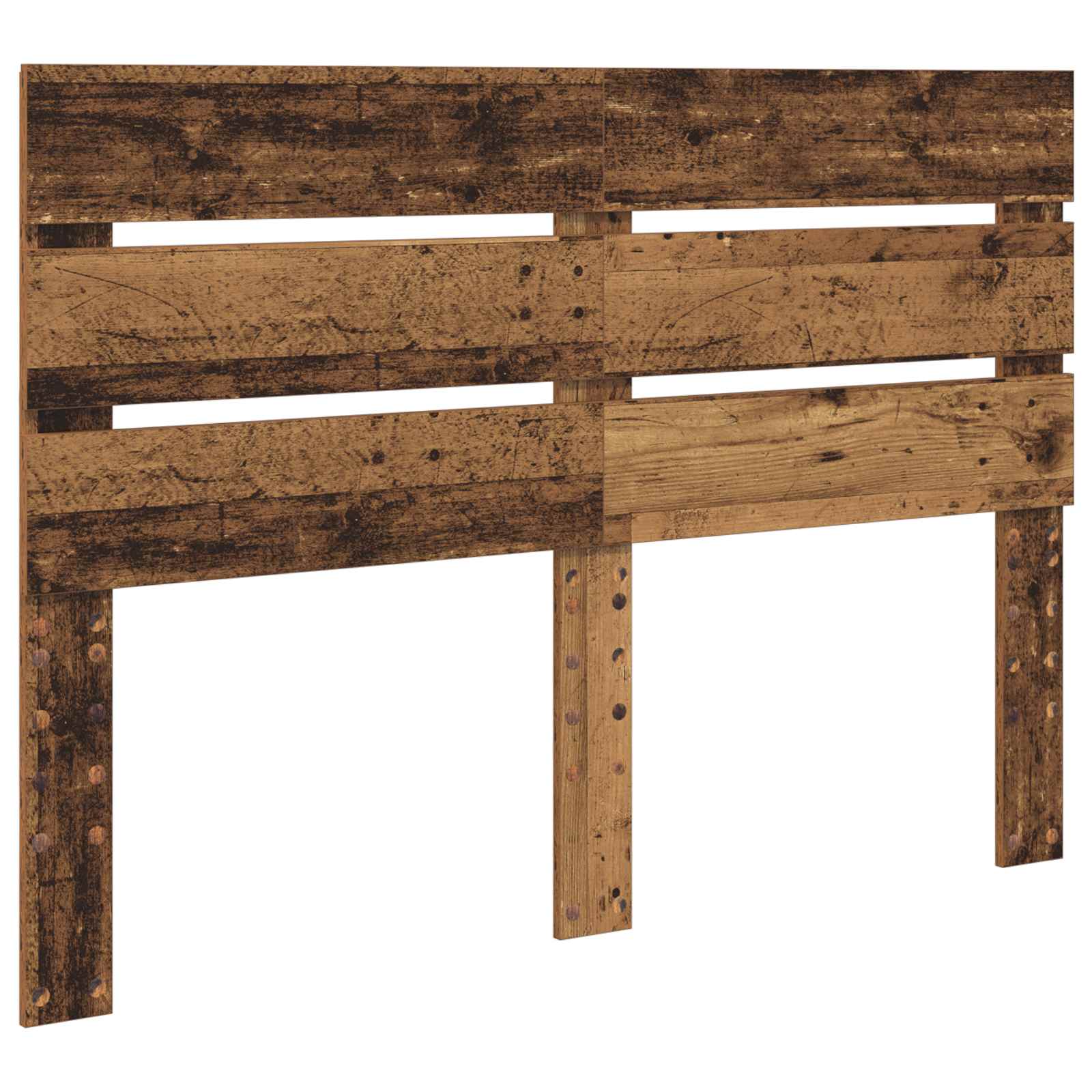 Σκελετός Κρεβατιού Παλιό ξύλο 140 x 190 cm Επεξεργασμένο Ξύλο