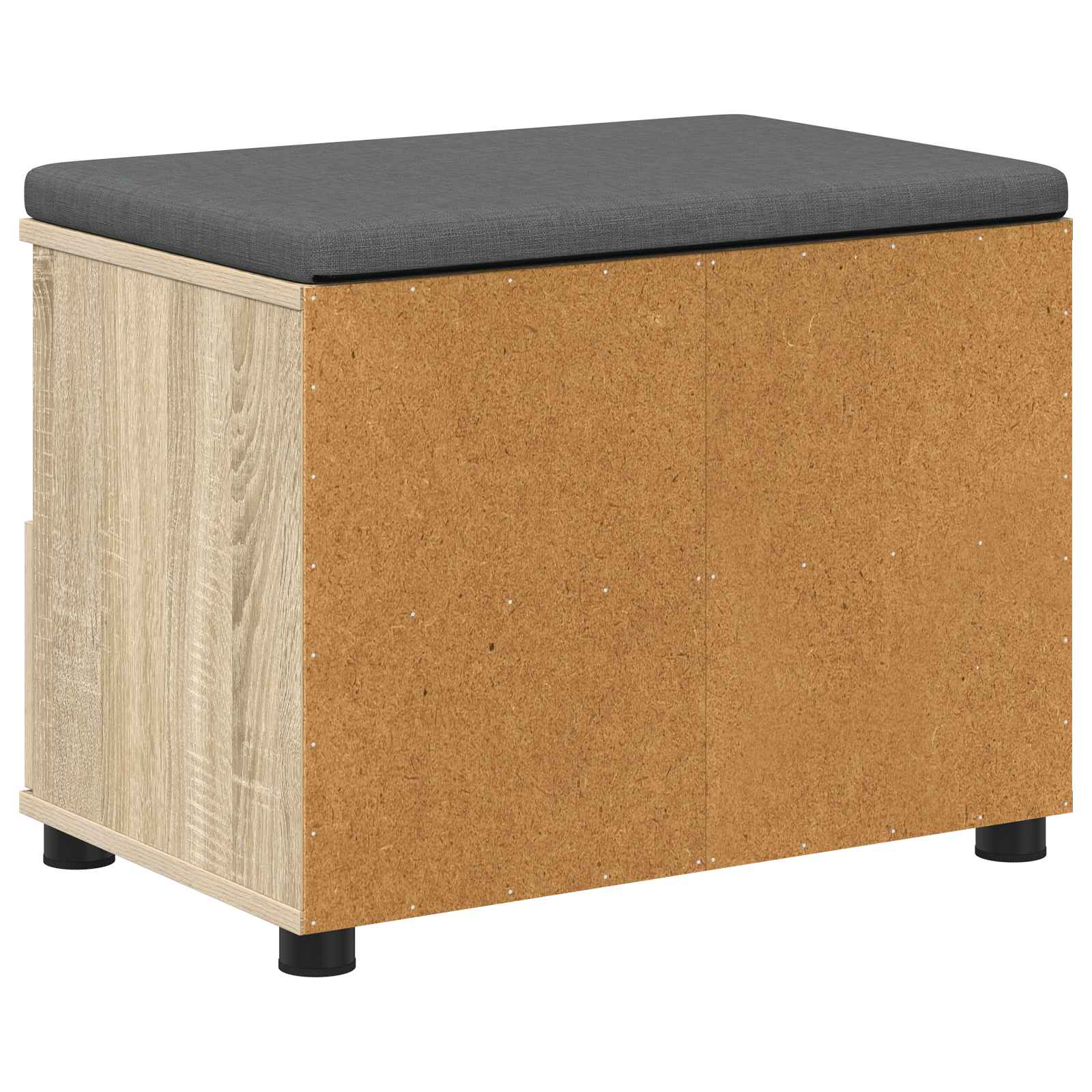 Παγκάκι Χαλωρίου με μαξιλάρι Δρύς Sonoma 60 x 38 x 46 εκ - Pakobazaar