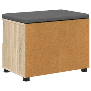 Παγκάκι Χαλωρίου με μαξιλάρι Δρύς Sonoma 60 x 38 x 46 εκ - Pakobazaar