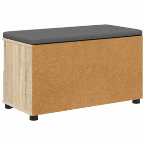 Παγκάκι Χαλωρίου με μαξιλάρι Δρύς Sonoma 80 x 38 x 46 εκ - Pakobazaar
