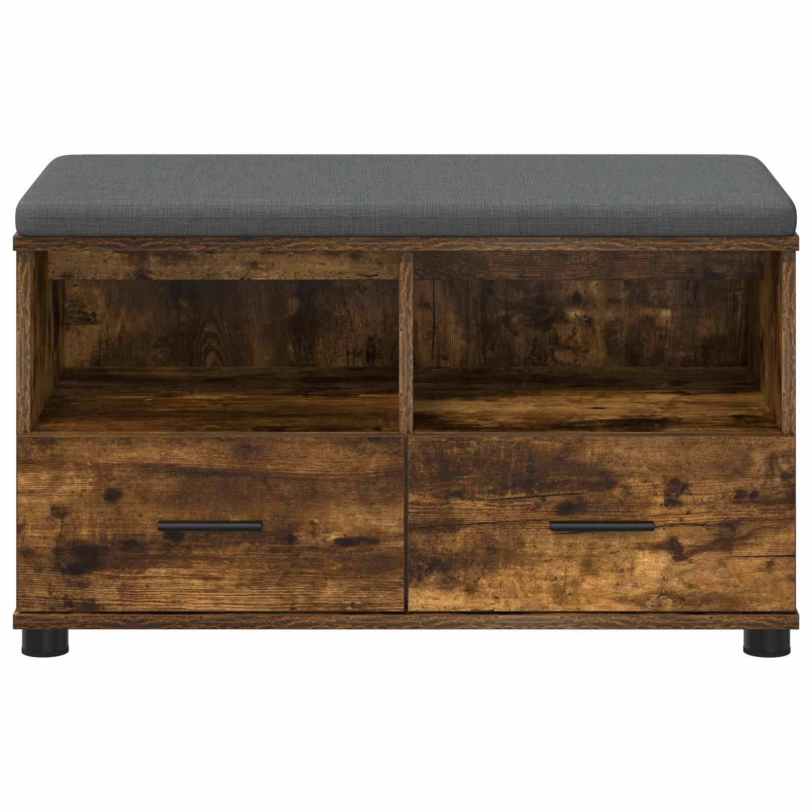 Παγκάκι Χαλωρίου με μαξιλάρι Καπνιστή Δρυς 80 x 38 x 46 εκ - Pakobazaar