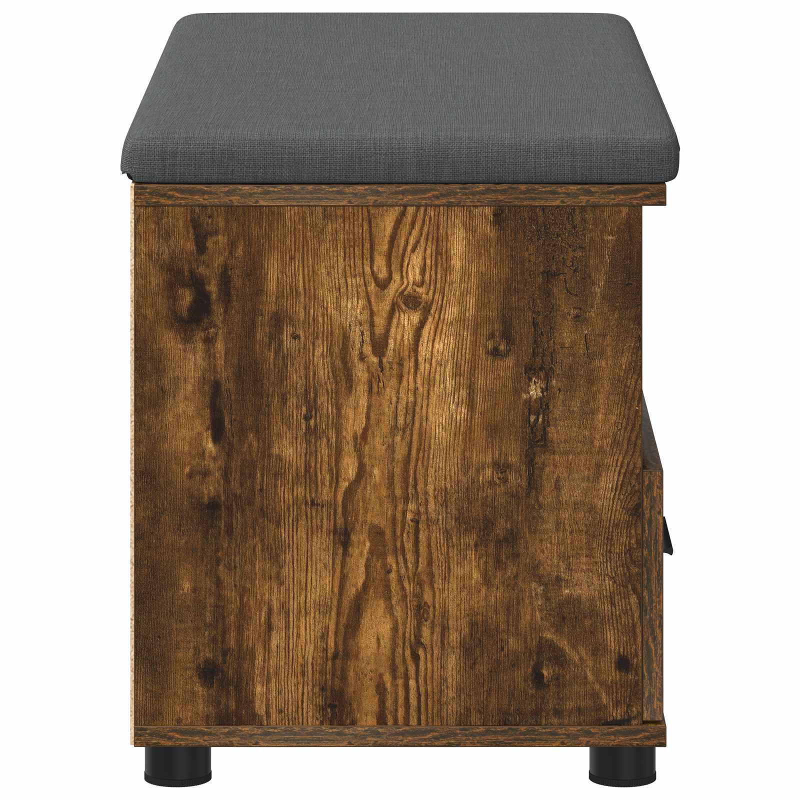 Παγκάκι Χαλωρίου με μαξιλάρι Καπνιστή Δρυς 80 x 38 x 46 εκ - Pakobazaar