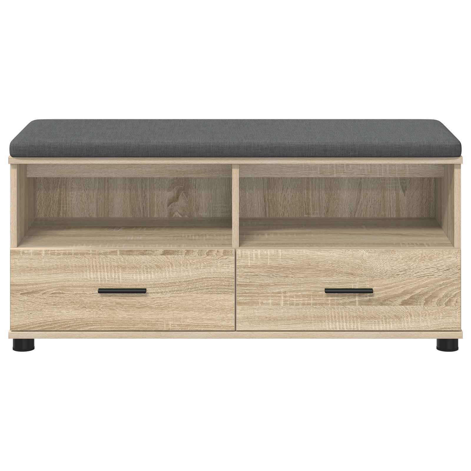 Παγκάκι Χαλωρίου με μαξιλάρι Δρύς Sonoma 100 x 38 x 46 εκ - Pakobazaar