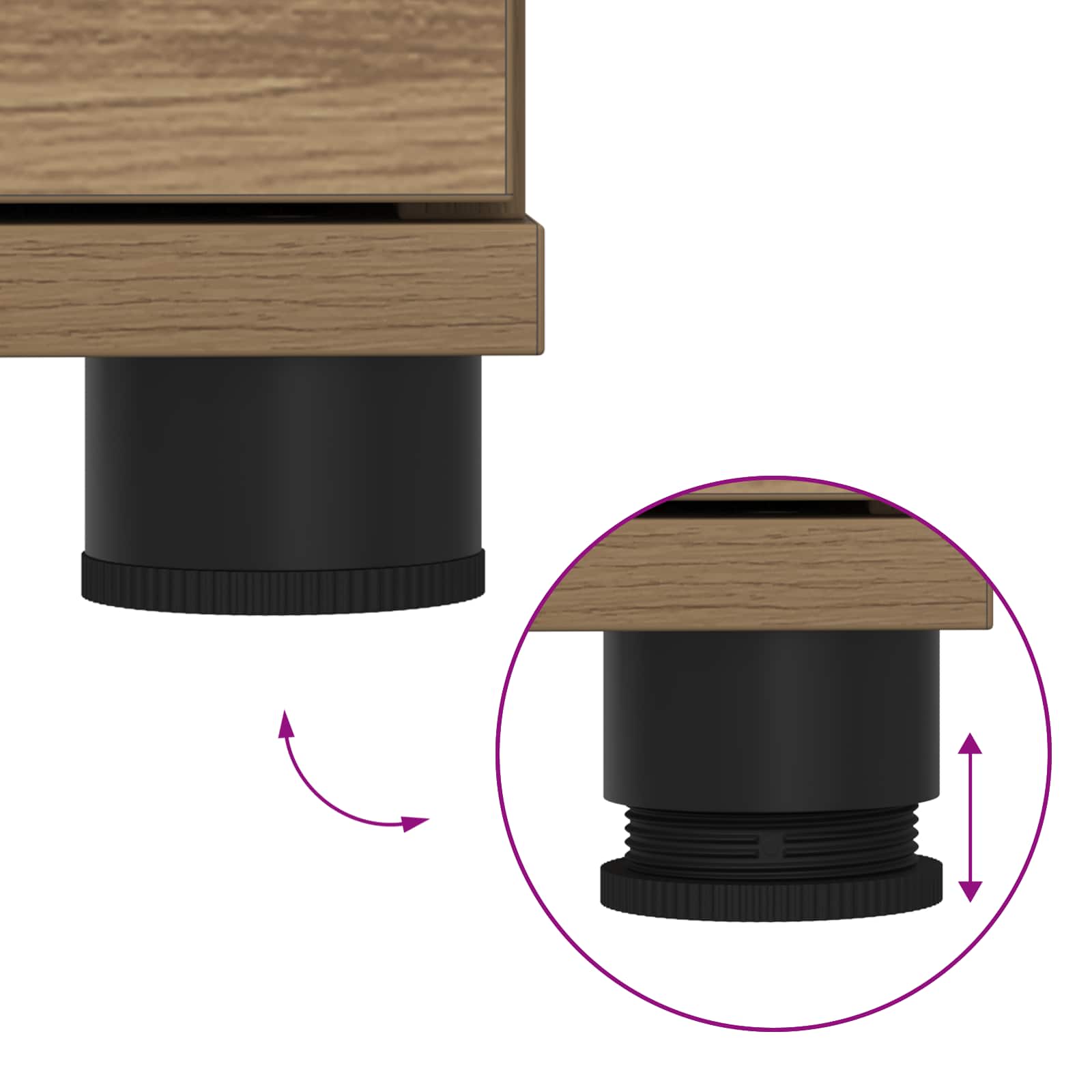 Παγκάκι Χαλωρίου με μαξιλάρι Τεχνίτικη Δρυς 100 x 38 x 46 εκ - Pakobazaar