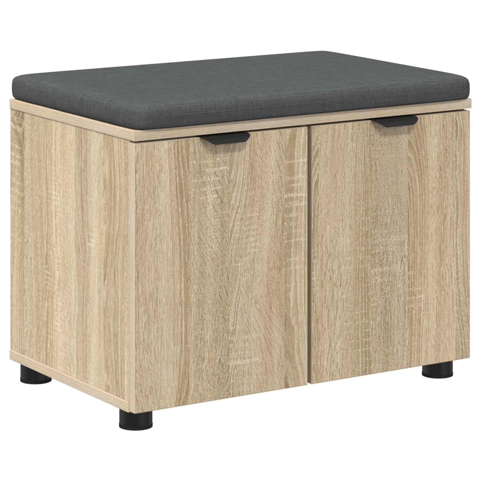 Παγκάκι Χαλωρίου με μαξιλάρι Δρύς Sonoma 60 x 38 x 46 εκ