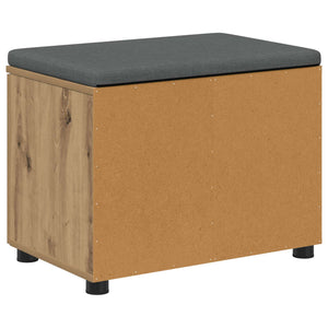 Παγκάκι Χαλωρίου Τεχνίτικη Δρυς 60 x 38 x 46 εκ - Pakobazaar
