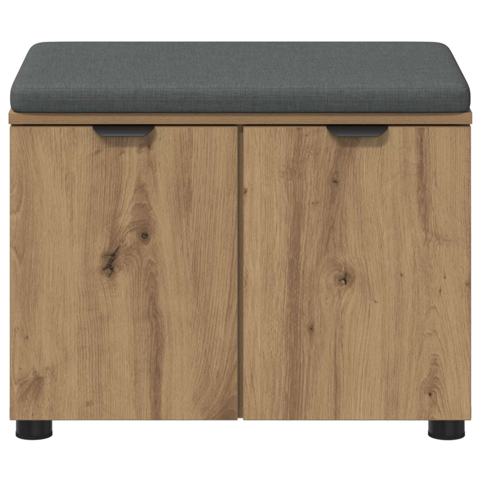 Παγκάκι Χαλωρίου Τεχνίτικη Δρυς 60 x 38 x 46 εκ - Pakobazaar