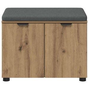 Παγκάκι Χαλωρίου Τεχνίτικη Δρυς 60 x 38 x 46 εκ - Pakobazaar