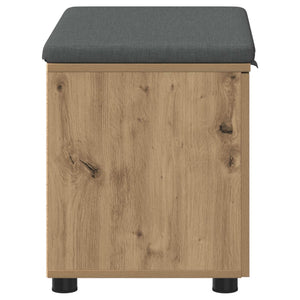 Παγκάκι Χαλωρίου Τεχνίτικη Δρυς 60 x 38 x 46 εκ - Pakobazaar
