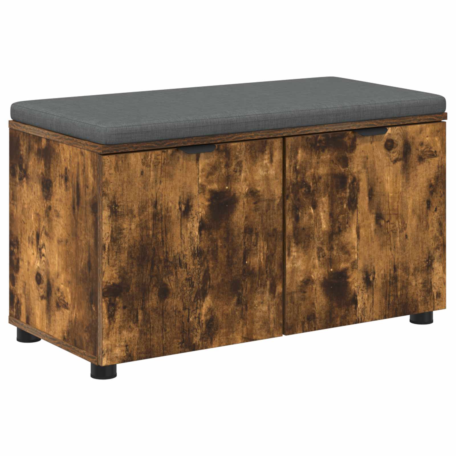 Παγκάκι Χαλωρίου με μαξιλάρι Καπνιστή Δρυς 80 x 38 x 46 εκ - Pakobazaar