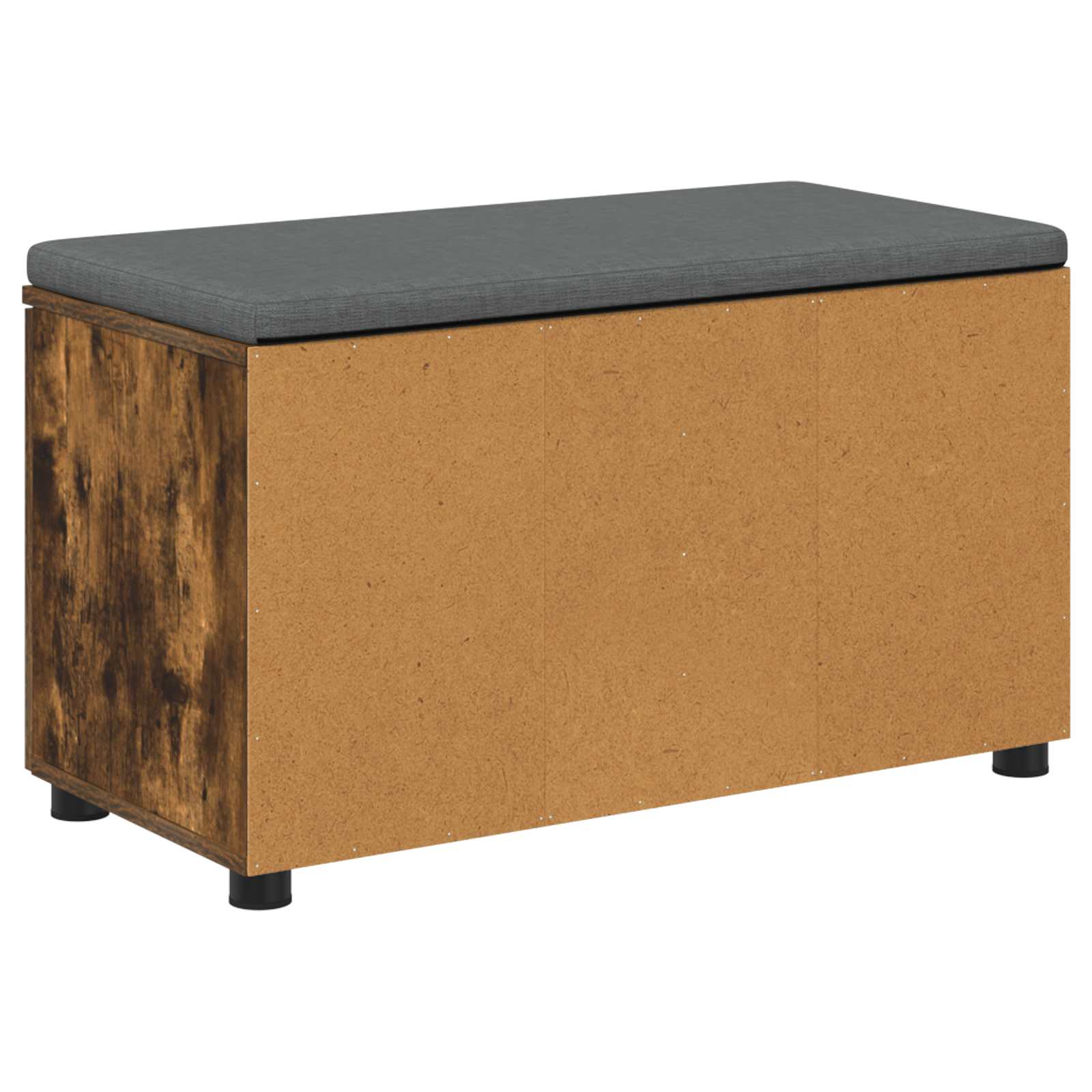 Παγκάκι Χαλωρίου με μαξιλάρι Καπνιστή Δρυς 80 x 38 x 46 εκ - Pakobazaar