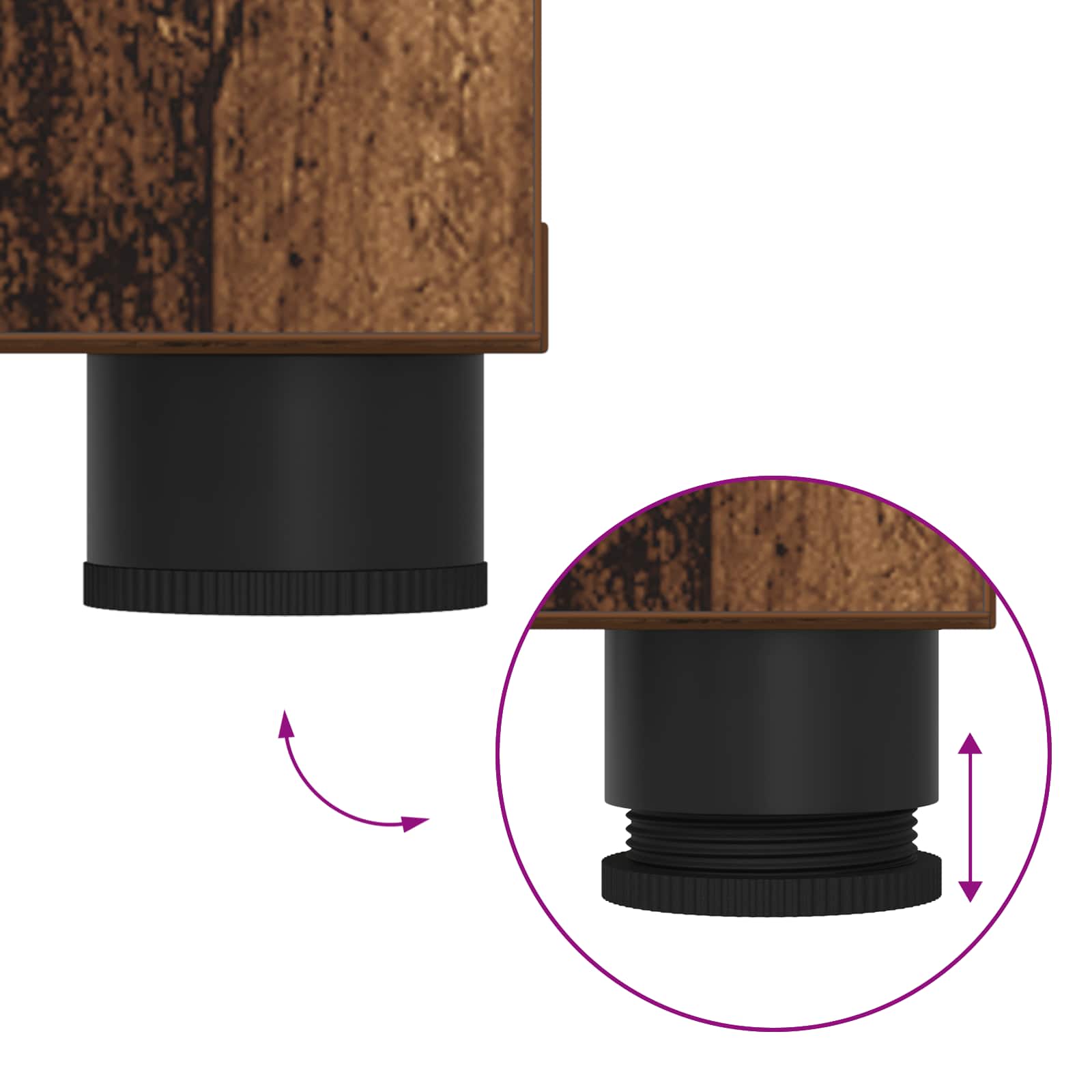 Παγκάκι Χαλωρίου με μαξιλάρι με ράφι Παλιό ξύλο 80 x 38 x 46 εκ - Pakobazaar