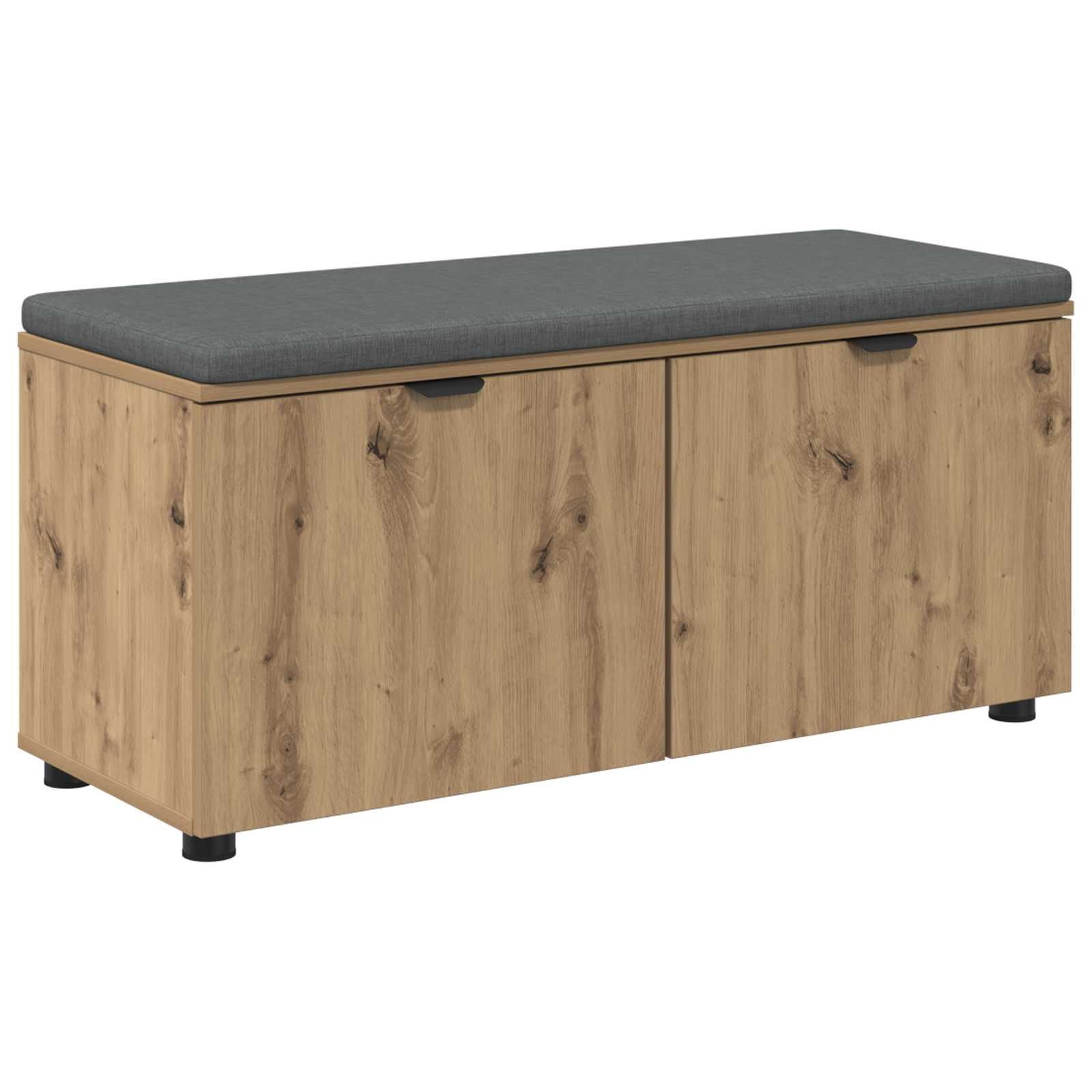 Παγκάκι Χαλωρίου Τεχνίτικη Δρυς 100 x 38 x 46 εκ - Pakobazaar