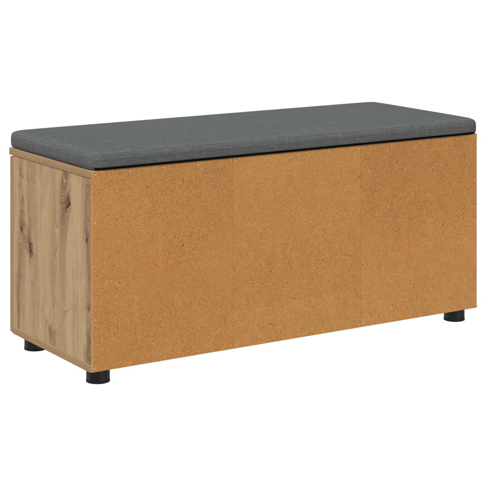 Παγκάκι Χαλωρίου Τεχνίτικη Δρυς 100 x 38 x 46 εκ - Pakobazaar