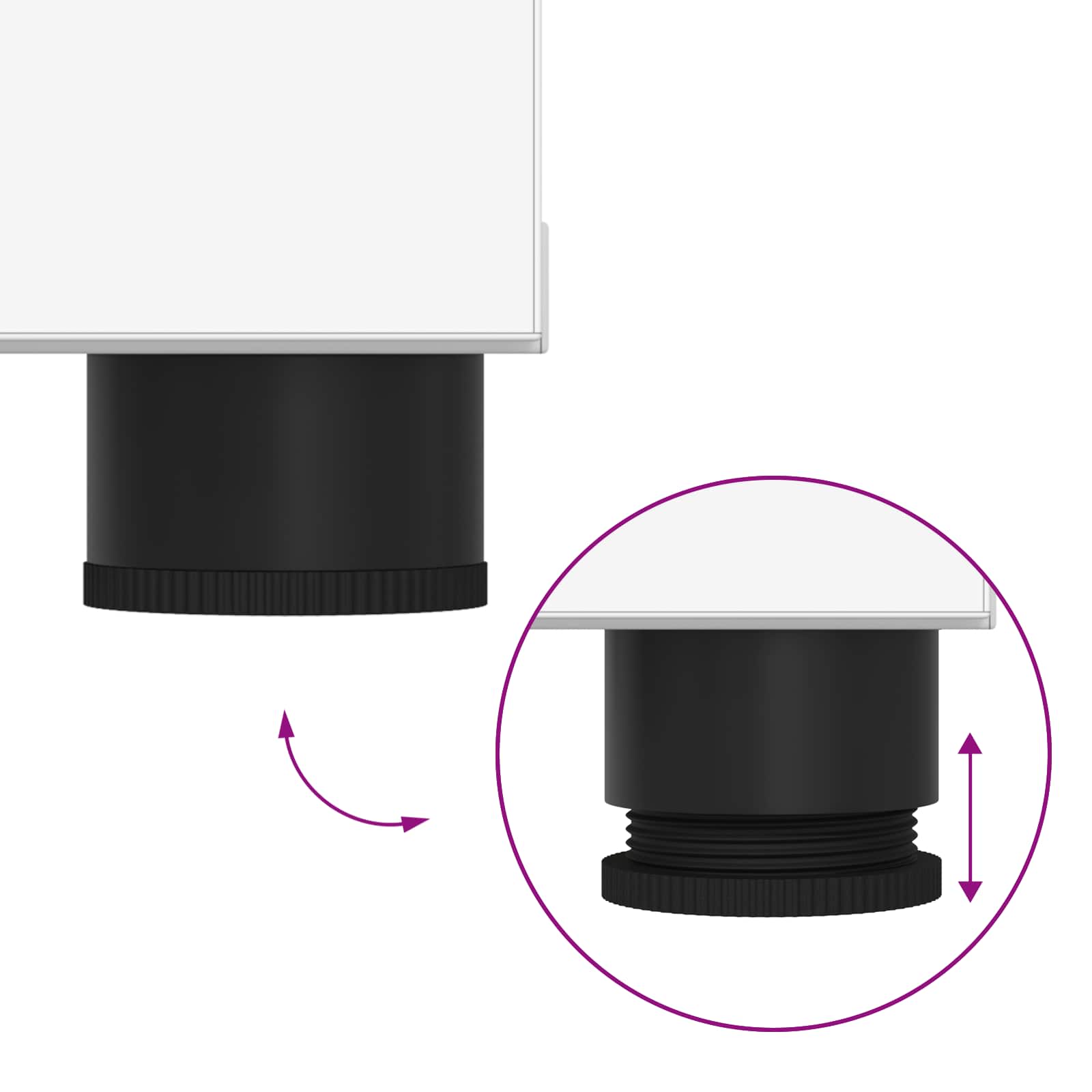 Παγκάκι Χαλωρίου με μαξιλάρι με ράφι Λευκός 60 x 38 x 46 εκ - Pakobazaar