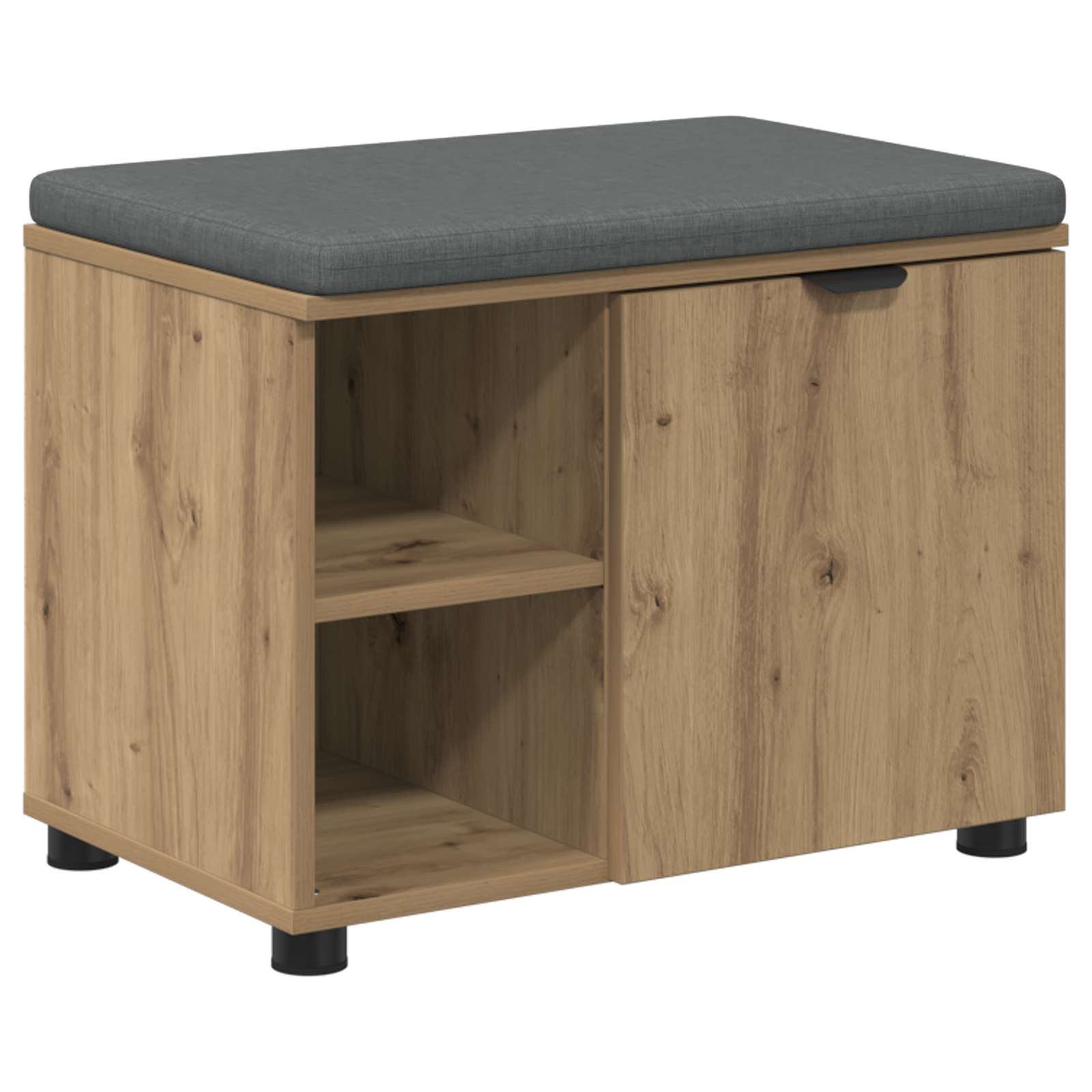 Παγκάκι Χαλωρίου Τεχνίτικη Δρυς 60 x 38 x 46 εκ