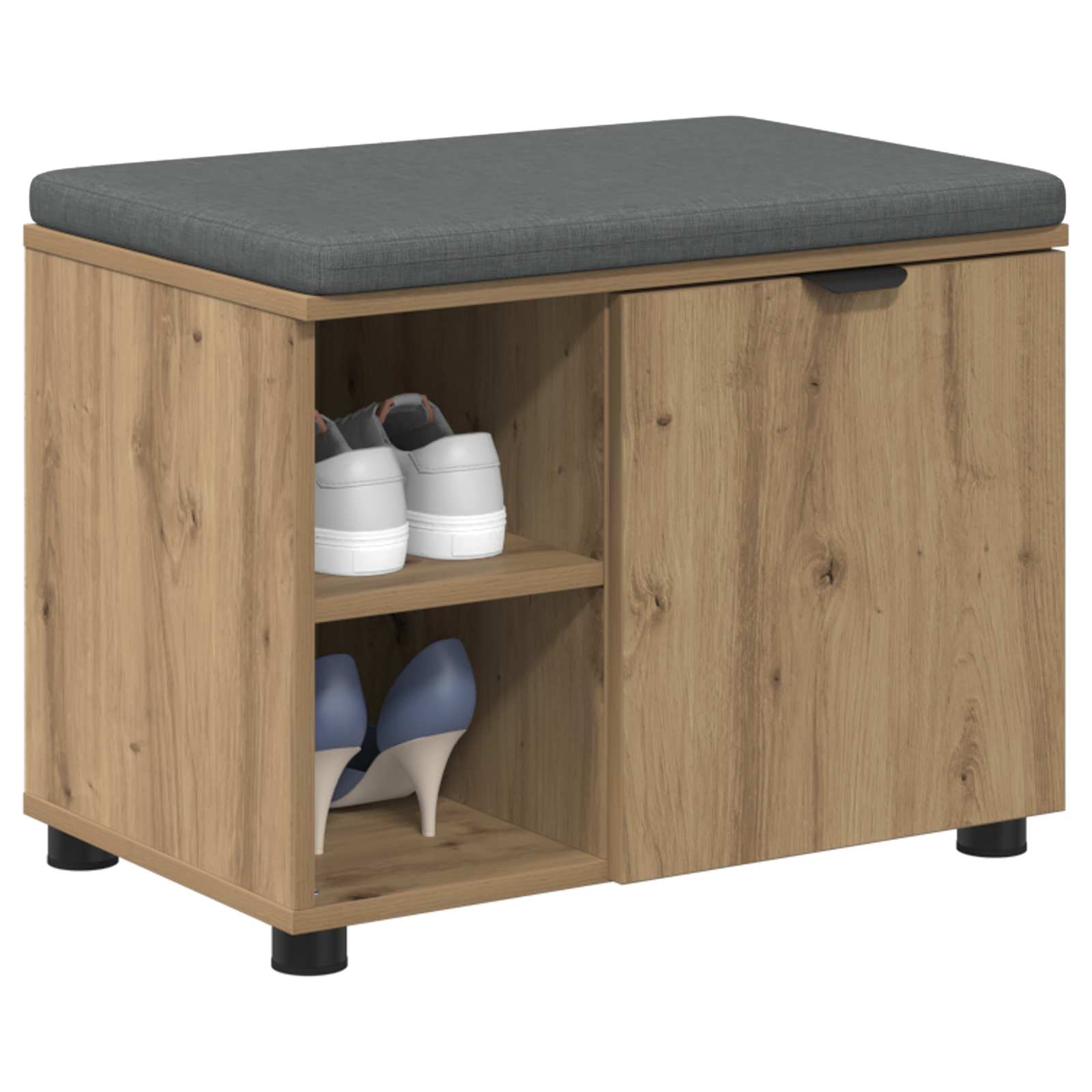 Παγκάκι Χαλωρίου Τεχνίτικη Δρυς 60 x 38 x 46 εκ