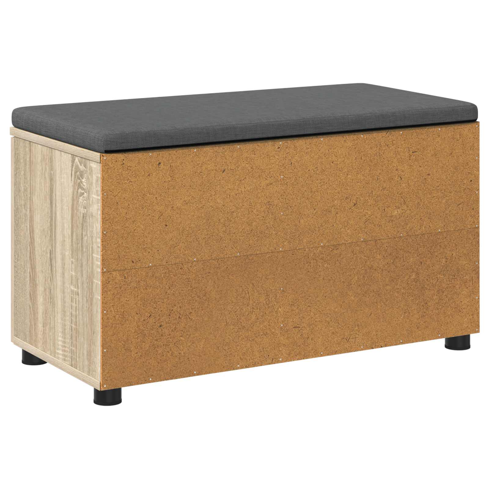 Παγκάκι Χαλωρίου με μαξιλάρι Δρύς Sonoma 80 x 38 x 46 εκ - Pakobazaar