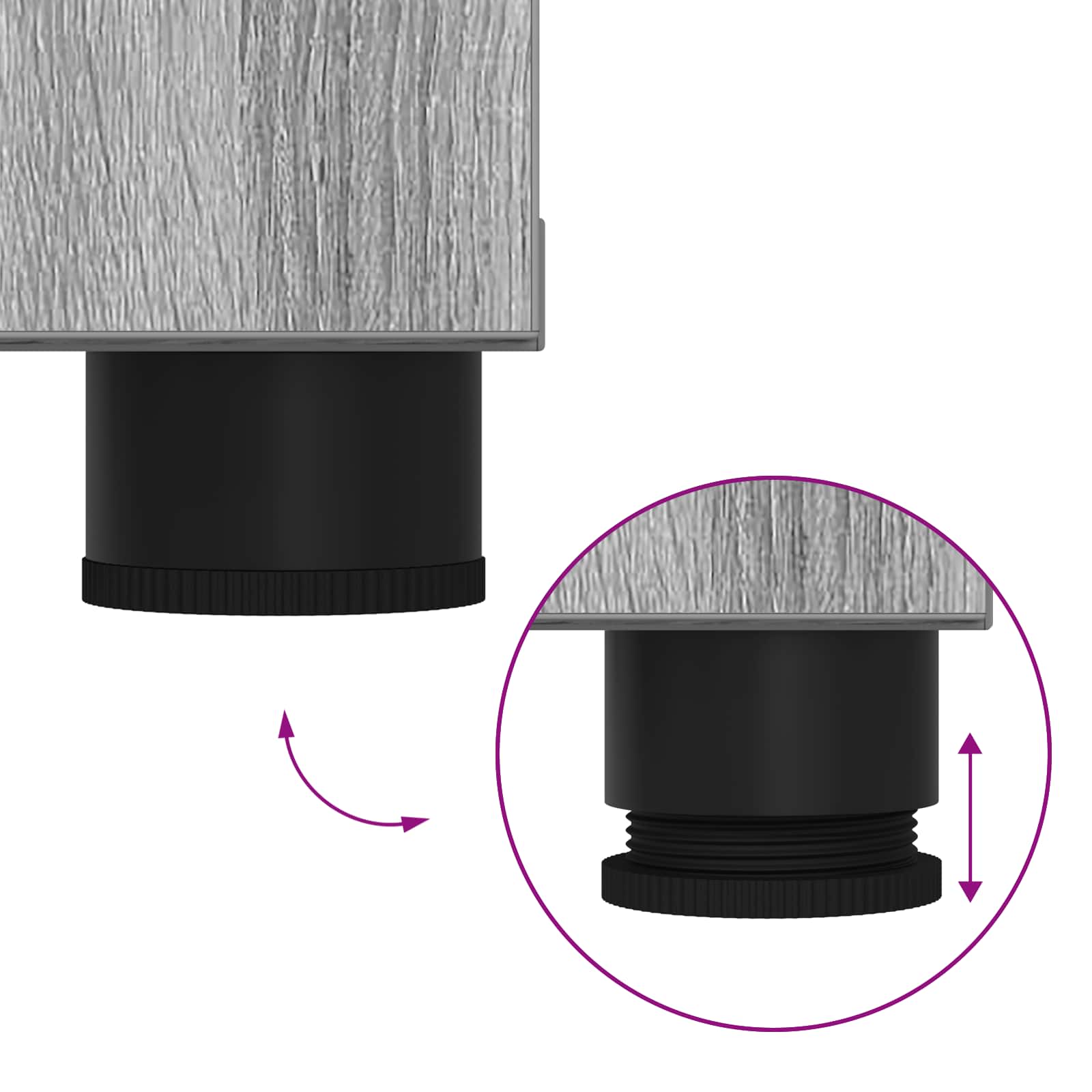 Παγκάκι Χαλωρίου με μαξιλάρι Γκρι Σονομά 100 x 38 x 46 εκ - Pakobazaar