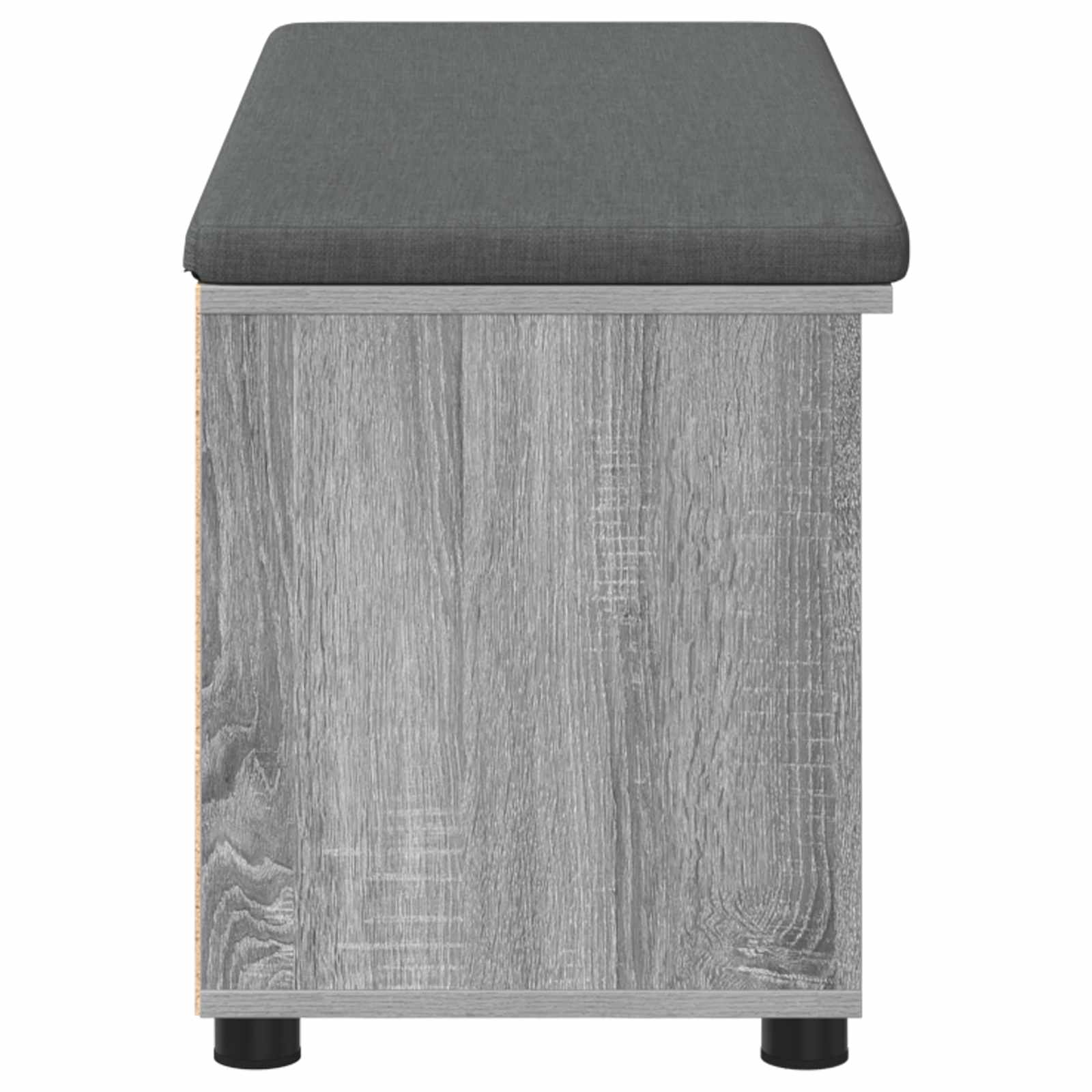 Παγκάκι Χαλωρίου με μαξιλάρι Γκρι Σονομά 100 x 38 x 46 εκ - Pakobazaar