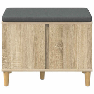 Παγκάκι Χαλωρίου με μαξιλάρι Δρύς Sonoma 60 x 38 x 46 εκ - Pakobazaar