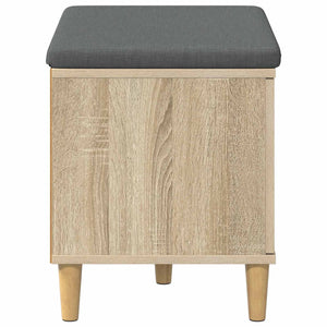 Παγκάκι Χαλωρίου με μαξιλάρι Δρύς Sonoma 60 x 38 x 46 εκ - Pakobazaar