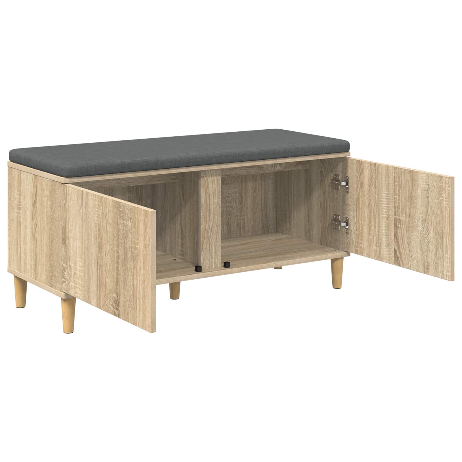 Παγκάκι Χαλωρίου με μαξιλάρι Δρύς Sonoma 100 x 38 x 46 εκ - Pakobazaar