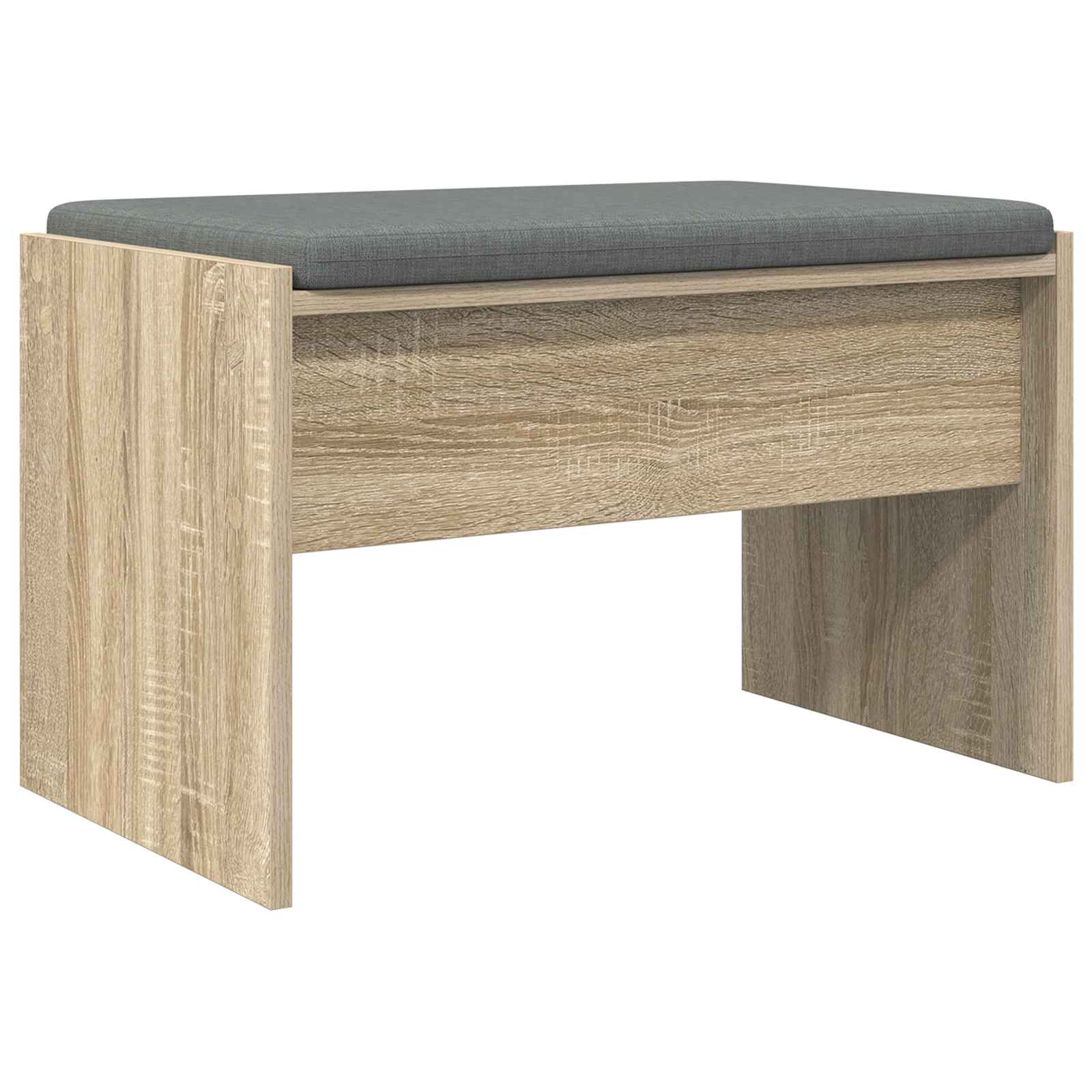 Παγκάκι Χαλωρίου με μαξιλάρι Δρύς Sonoma 63 x 38 x 40 εκ - Pakobazaar