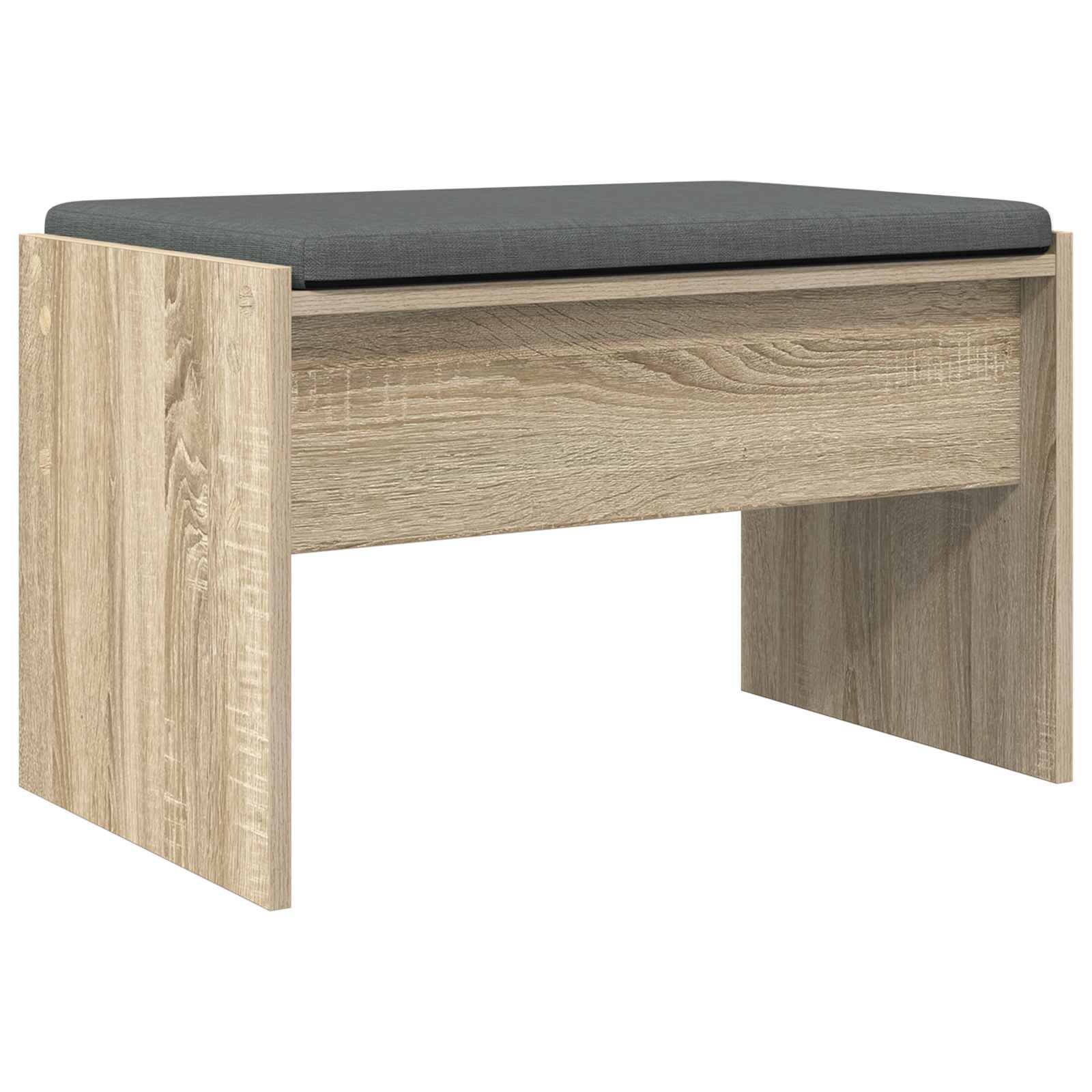 Παγκάκι Χαλωρίου με μαξιλάρι Δρύς Sonoma 63 x 38 x 40 εκ - Pakobazaar