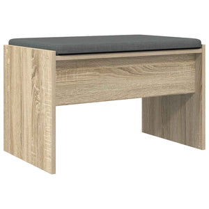 Παγκάκι Χαλωρίου με μαξιλάρι Δρύς Sonoma 63 x 38 x 40 εκ - Pakobazaar
