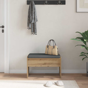 Παγκάκι Χαλωρίου με μαξιλάρι Artisan Oak 63 x 38 x 40 εκ - Pakobazaar