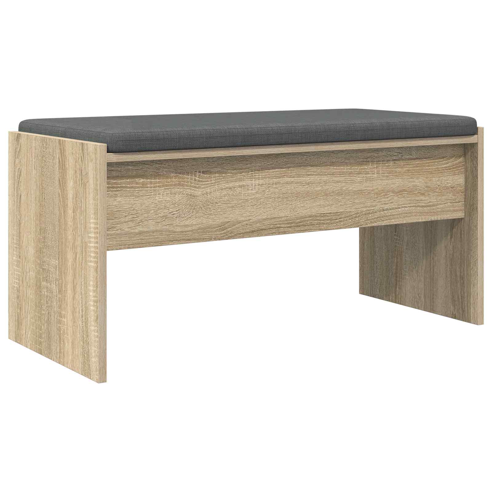 Παγκάκι Χαλωρίου με μαξιλάρι Δρύς Sonoma 83 x 38 x 40 εκ - Pakobazaar