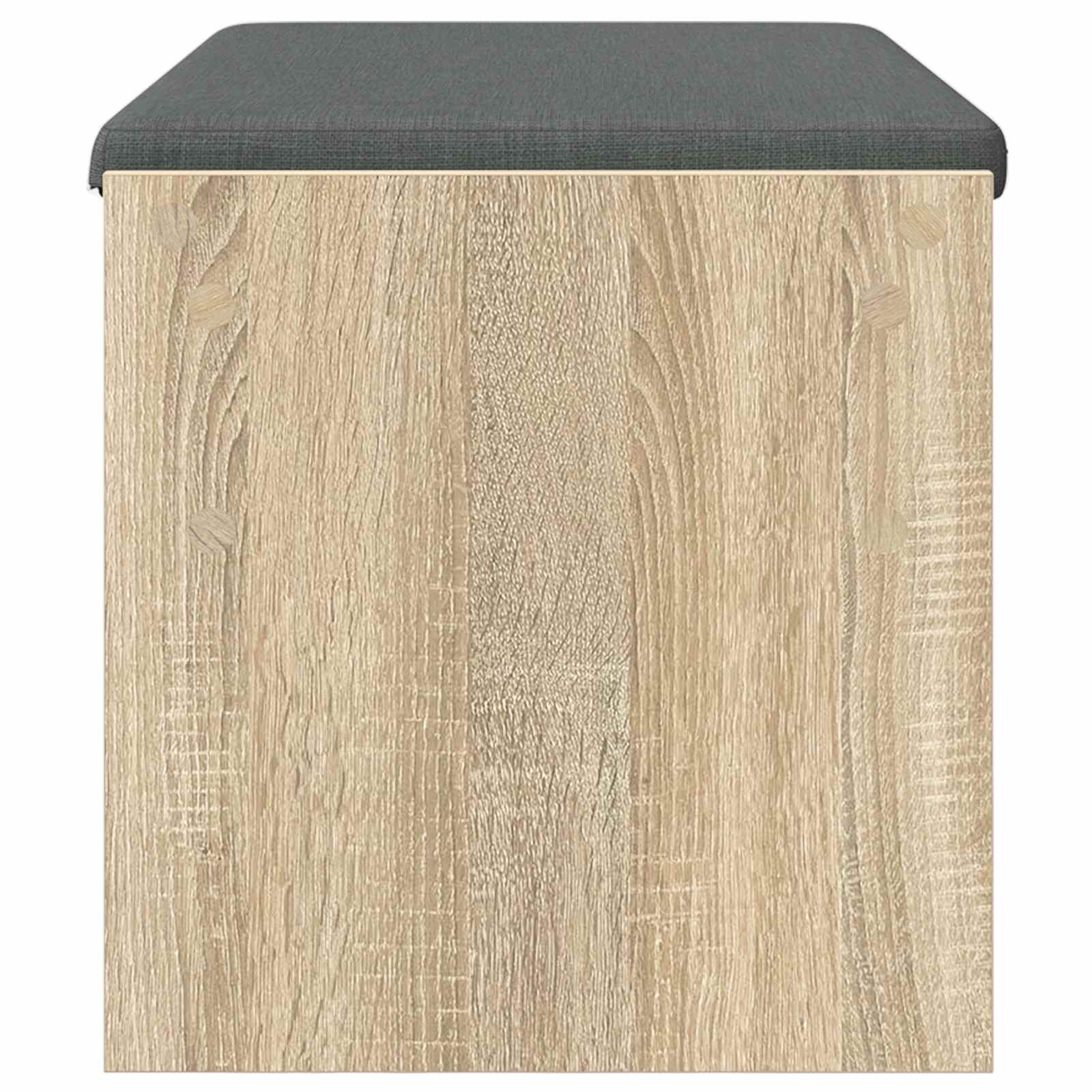 Παγκάκι Χαλωρίου με μαξιλάρι Δρύς Sonoma 83 x 38 x 40 εκ - Pakobazaar