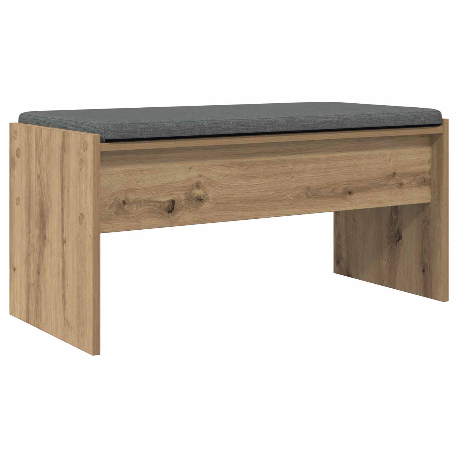 Παγκάκι Χαλωρίου με μαξιλάρι Artisan Oak 83 x 38 x 40 εκ - Pakobazaar