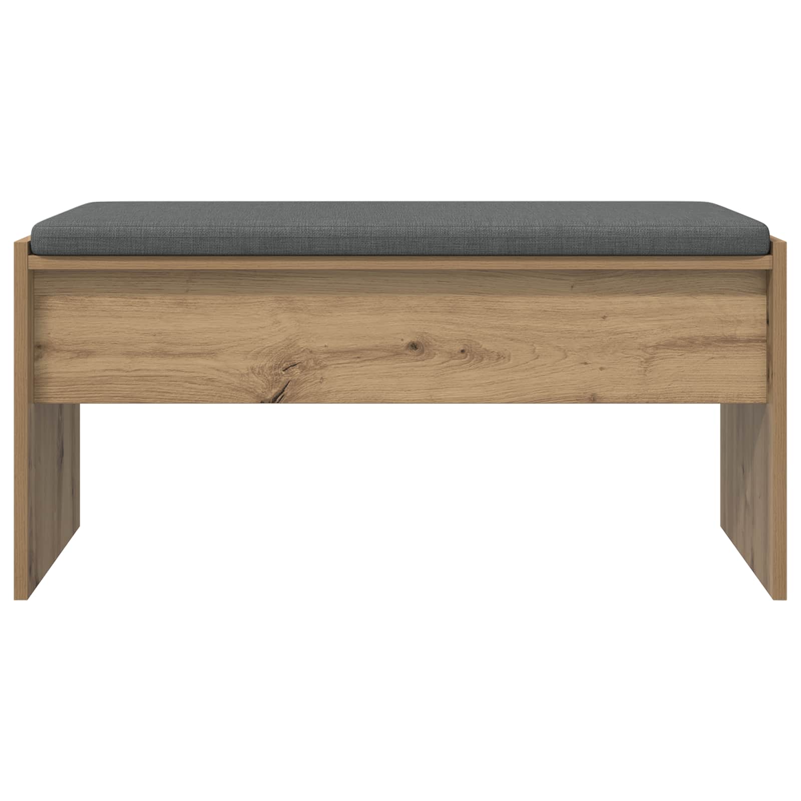 Παγκάκι Χαλωρίου με μαξιλάρι Artisan Oak 83 x 38 x 40 εκ - Pakobazaar