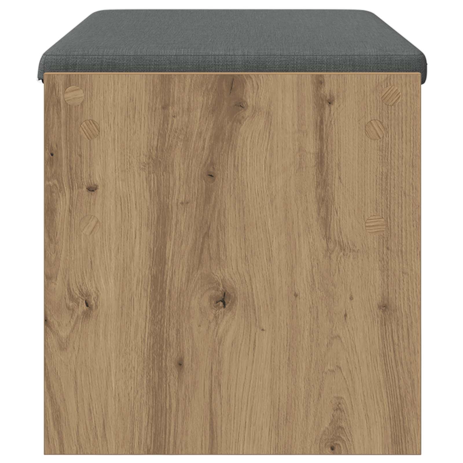 Παγκάκι Χαλωρίου με μαξιλάρι Artisan Oak 83 x 38 x 40 εκ - Pakobazaar