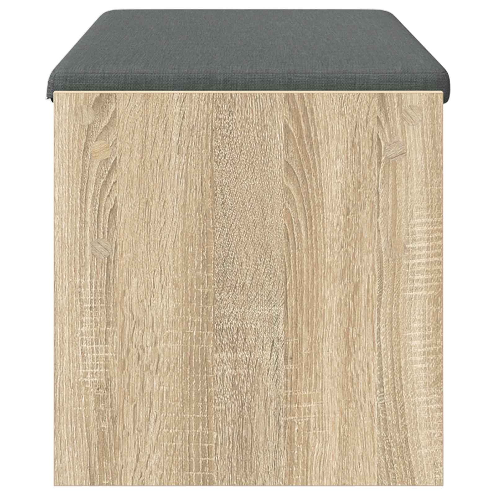 Παγκάκι Χαλωρίου με μαξιλάρι Δρύς Sonoma 103 x 38 x 40 εκ - Pakobazaar