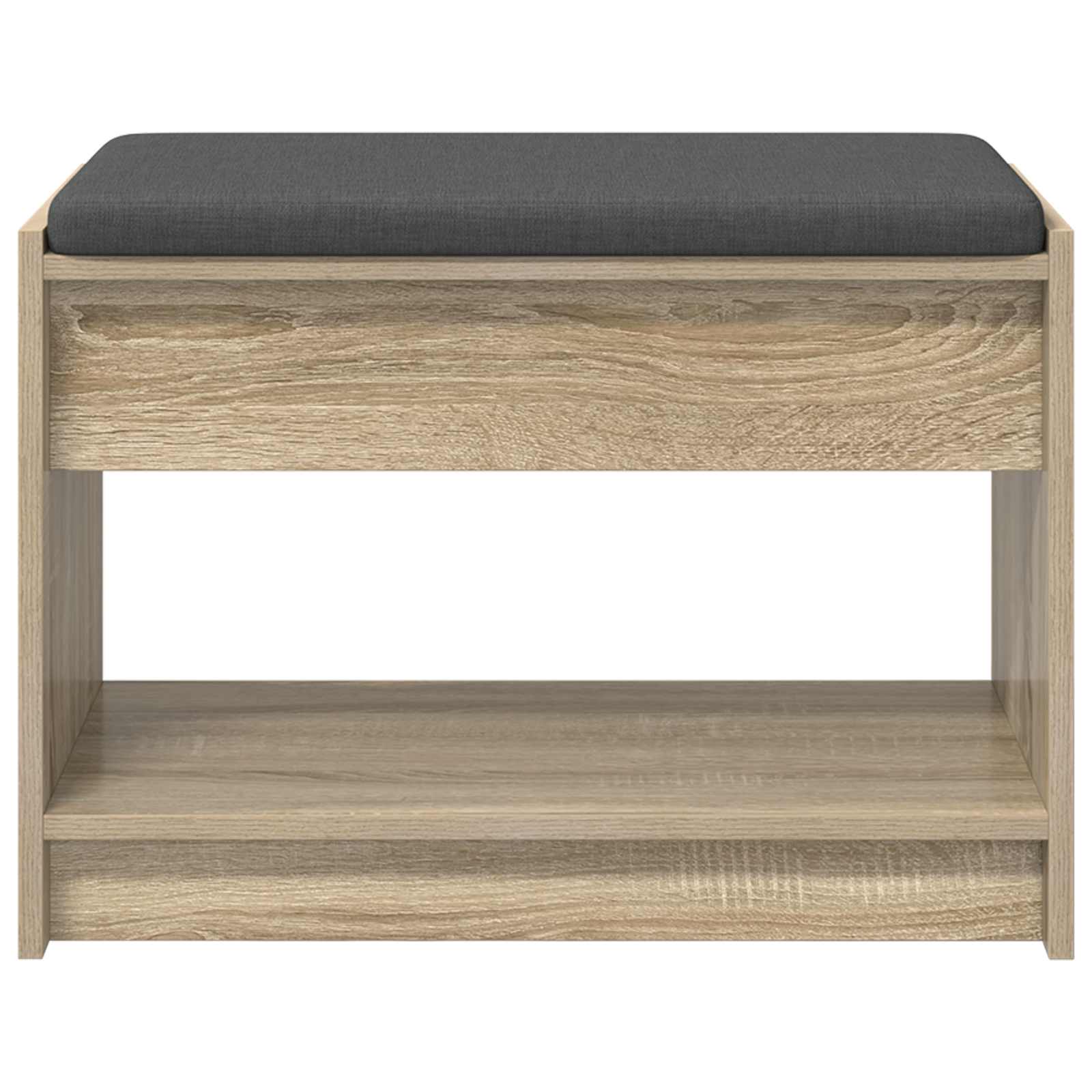 Παγκάκι Χαλωρίου με μαξιλάρι Δρύς Sonoma 63 x 38 x 45 εκ - Pakobazaar
