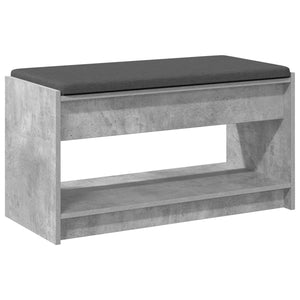 Παγκάκι Χαλωρίου με μαξιλάρι Σκυρόχρωμο Γκρι 83 x 38 x 45 εκ - Pakobazaar