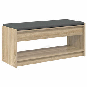 Παγκάκι Χαλωρίου με μαξιλάρι Δρύς Sonoma 103 x 38 x 45 εκ - Pakobazaar